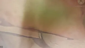 Indian Aunty In Saree Giving Slow Oily Handjob Till He Explodes