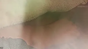 Indian Aunty In Saree Giving Slow Oily Handjob Till He Explodes