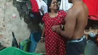 Nephew Stripping His Aunty Naked And Fucking Her Hungry Pussy