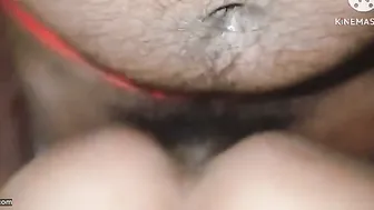 Married Neighbor Aunty Sneaking Around All Night While Hubby Away