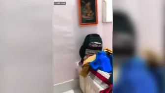 Caught My Desi Aunty Changing Clothes In Her Private Bedroom