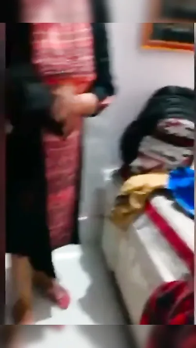 Caught My Desi Aunty Changing Clothes In Her Private Bedroom