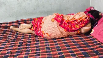 Catching My Stepaunty Lying On Bed Making Me Hard And Horny