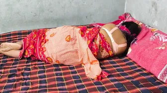 Catching My Stepaunty Lying On Bed Making Me Hard And Horny