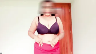 Married Aunty Sneaking Around With Her Husbands Friend Next Door