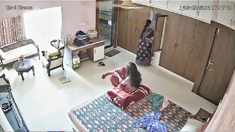 Thick Ass Indian Aunty Bent Over Getting Fucked From Behind