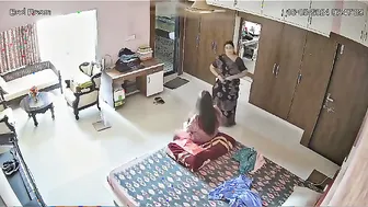 Thick Ass Indian Aunty Bent Over Getting Fucked From Behind