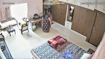 Thick Ass Indian Aunty Bent Over Getting Fucked From Behind