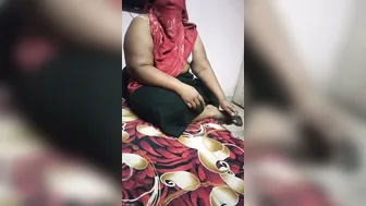 Chubby Aunty Teaching Me Sex While Dirty Talking In Tamil