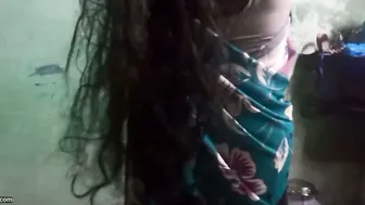 Village Housewife Changing Saree Caught On Camera Secretly