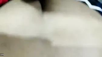 Stepaunty Riding Him Rough Moaning Loud Showing Big Tits Off