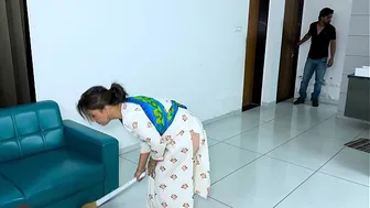 Catching The Maid Stealing Leads To Rough Punishment Fucking