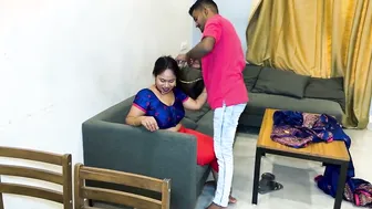 Bhabhi Calling Young Boy To Satisfy Her Needs At Home Alone