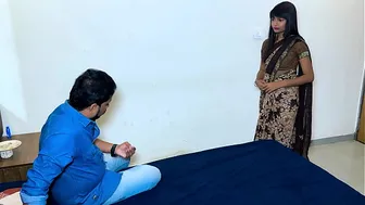 Desi Landlord Making His Young Maid Do Extra Work For Rent Money
