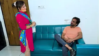 Maid Giving Birthday Surprise To Boss Showing Him Everything