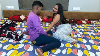Rich Desi Girl Seducing Poor Village Boy Behind Closed Doors