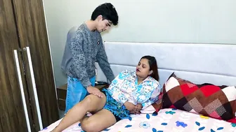 Stepson Pounding His Stepmoms Tight Pussy While Dad Is Away Tonight