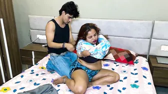Stepson Pounding His Stepmoms Tight Pussy While Dad Is Away Tonight