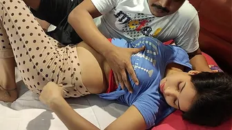 College GF Getting Her Tight Pussy Pounded By Classmate