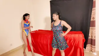 Sharing My GF With Stepbro For Wild Threesome Session