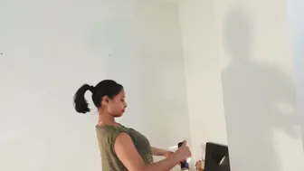 Sexy Bhabhi Enjoying Rough Threesome Sex As Christmas Present