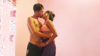 His First Time Sharing Two Village Girls In Bedroom Together