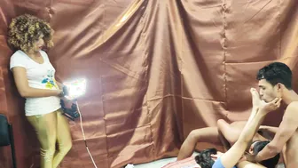 Homemade Foursome With Two Horny Desi Wives Sharing Both Cocks