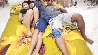 My GF Getting Pounded By Two Guys In Group Session