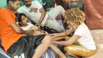 Four Horny Indians In Wild Group Sex Fucking Session