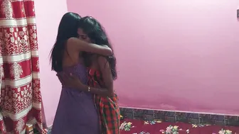 Dancing Naked With My Two GF's Before Threesome Fuck