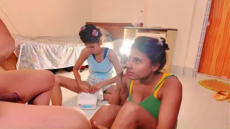 Perfect Stepfamily Threesome With My Indian Relatives