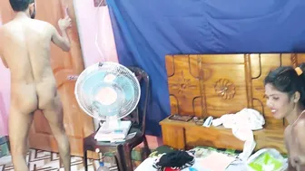 Bengali Wife Getting Destroyed By Two Guys In Wild Gangbang
