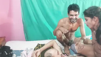 Sexy Babe Squirting Hard While Getting Fucked With Her Friend