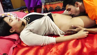 College Girl Getting Romantic Fuck From BF At Home Alone