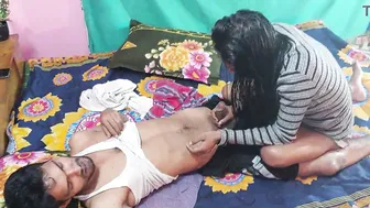 Hot GF Riding Her BF Hard In Their Apartment Room