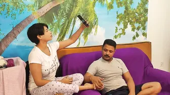 Desi Wife And Her Best Friend Sharing One Lucky Guy Threesome
