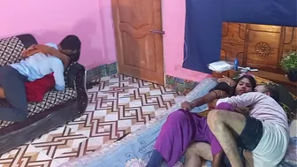 Two Couples Swapping Partners For Wild Swingers Orgy At Night