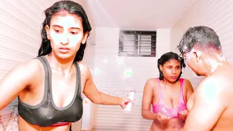 Real Homemade Threesome With Two Shy Village Girls Submitting