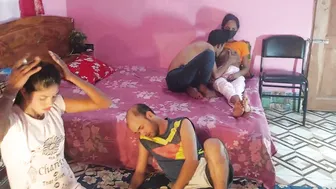 Two Young Desi College Couples Swapping And Fucking Together