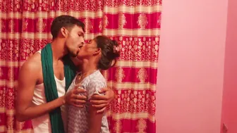Bengali Babe Surprised By Her Mans Thick Cock Wearing Bikini