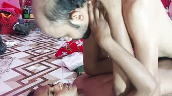 Sharing My Hot Wife With Friend In Passionate Threesome Fuck