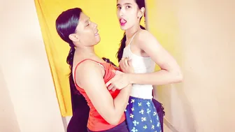 Two Desi Girls Getting Naughty Together Exploring Each Other