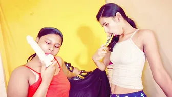 Two Desi Girls Getting Naughty Together Exploring Each Other