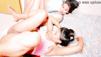 Two Amateur Indian Babes Sharing My Cock In Bedroom Threesome