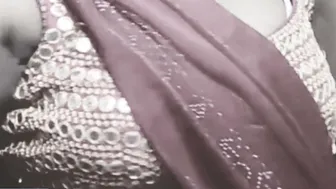 Mature Desi Aunty Unhooking Bra Exposing Her Big Breasts