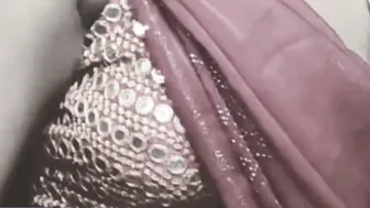 Mature Desi Aunty Unhooking Bra Exposing Her Big Breasts