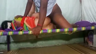 Tamil Aunty In Saree Bent Over And Fucked Doggy In Kitchen