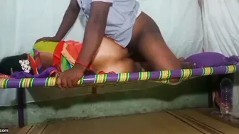 Tamil Aunty In Saree Bent Over And Fucked Doggy In Kitchen