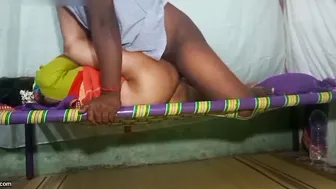 Tamil Aunty In Saree Bent Over And Fucked Doggy In Kitchen