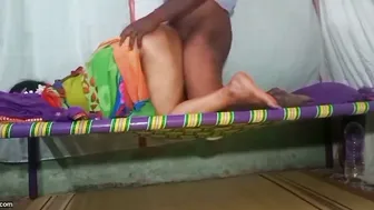 Tamil Aunty In Saree Bent Over And Fucked Doggy In Kitchen